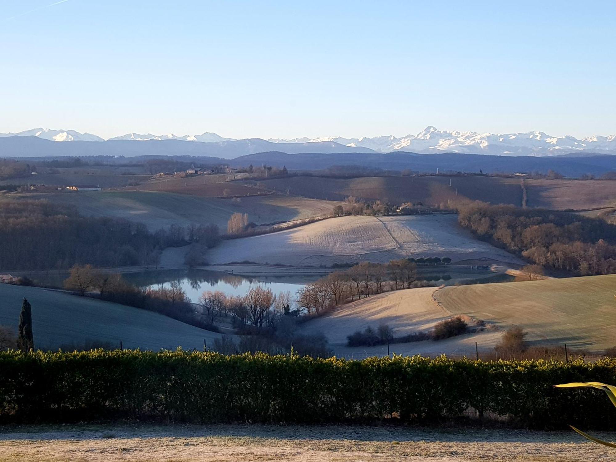 Maison Spacieuse Face Aux Pyrenees Carla-Bayle エクステリア 写真